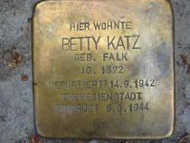 Stolperstein Betty Katz © S.Davids