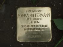 Stolperstein für Ryfka Bittermann. Copyright: MTS