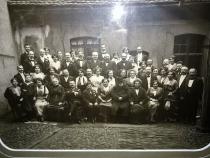 Familie Leiser 1912 in Posen. William Leiser: 2. Reihe von unten ganz links. Bild: Familienbesitz