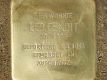 Stolperstein für Leo Bendit