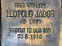 Stolperstein für Leopold Jacob