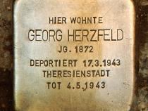 Stolperstein für Georg Herzfeld