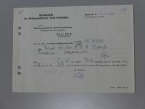Der Restlohn für Zwangsarbeit für Felix Dresdner wurde von der Oberfinanzdirektion beschlagnahmt., Foto: privat