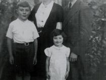Abraham mit Frau Gutcha und seinen Kindern © Archiv Familie Horowicz