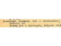 Bremer Adressbuch, 1925 Bild: Bremer Adressbuch