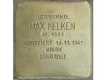 Stolperstein Max Nelken, Foto: H. J. Hupka