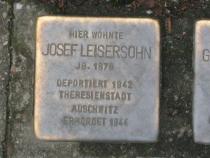 Stolperstein für Josef Leisersohn. Copyright: MTS