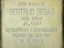 Stolperstein für Gertrud Besas