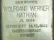Stolperstein Wolfgang Werner Nathan Bild: Stolpersteine-Initiative CW, Hupka