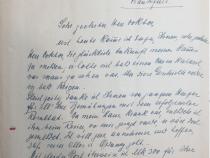 Dankesschreiben von Adelheid Königsfeld an den Konsulenten Dr. Siegfried Popper (Frankfurt)  vom 14. Januar 1940. Quelle: Hessisches Hauptstaatsarchiv Wiesbaden Bestand 474/3 Akte Nr. 789 (ohne Blattzählung)