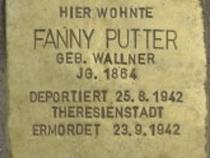 Stolperstein Fanny Putter; Bild: H.-J. Hupka