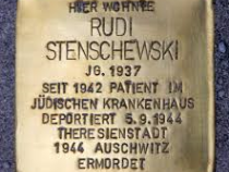 Stolperstein Rudi Stenschewski © OTFW