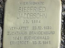 Stolperstein für Siegfried Jacobsohn