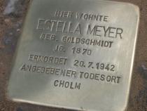 Stolperstein von Estella Meyer