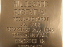 Stolperstein für Hildegard Rosenthal (Foto: Projekt Stolpersteine)