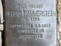 Stolperstein für Georg Hammerstein.