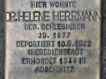 Stolperstein für Helene Herrmann.