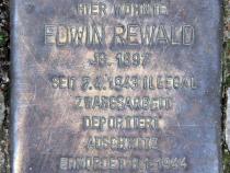 Stolperstein für Edwin Rewald.