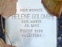 Stolperstein Helene Golomb © OTFW