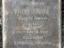 Stolperstein für Hilda Ehrke.