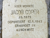 Stolperstein für Jacob Coper © OTFW