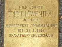 Stolperstein für Erich Löwenthal © OTFW