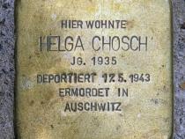 Stolperstein für Helga Chosch © OTFW