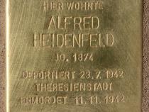Stolperstein für Alfred Heidenfeld