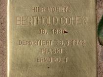 Stolperstein für Berthold Cohen