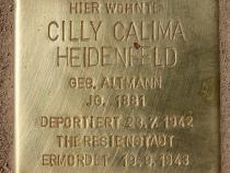Stolperstein für Cilly Calima Heidenfeld