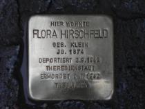 Stolperstein Flora Hirschfeld (Bild: Stolpersteine-Initiative CW, Siebold)