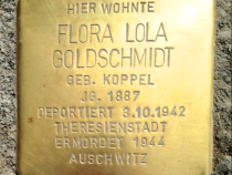 Stolperstein Flora Lola Goldschmidt