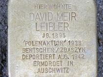 Stolperstein David Meir Leibler (Foto: OTFW)