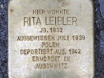 Stolperstein Rita Leibler, Foto: OTFW