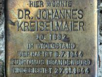 Stolperstein für Johannes Kreiselmaier.