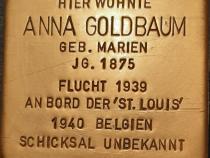 Stolperstein Anna Goldbaum (c/o Projekt-Stolpersteine)