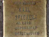 Stolperstein für Karl Spicker