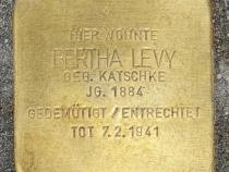 Stolperstein für Bertha Levy  © OTFW