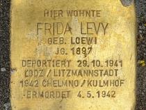 Stolperstein für Frida Levy  © OTFW