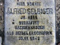 Stolperstein für Alfred Selbiger.