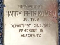 Stolperstein Harry Petrikowski © Koordinierungsstelle Stolpersteine Berlin