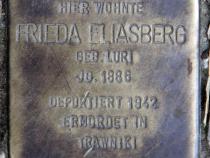Stolperstein für Frieda Eliasberg.