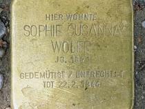 Stolperstein für Sophie Wolff; Foto: OTFW
