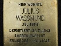 Stolperstein für Julius Wassmund