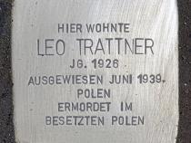 Stolperstein für Leo Trattner © OTFW