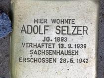 Stolperstein für Adolf Selzer © OTFW