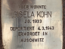 Stolperstein für Gisela Kohn