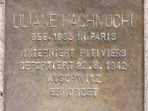 Stolperstein für Liliane Hachnochi.