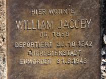 Stolperstein für William Jacoby.