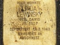 Stolperstein für Linda Lewinsky © OTFW